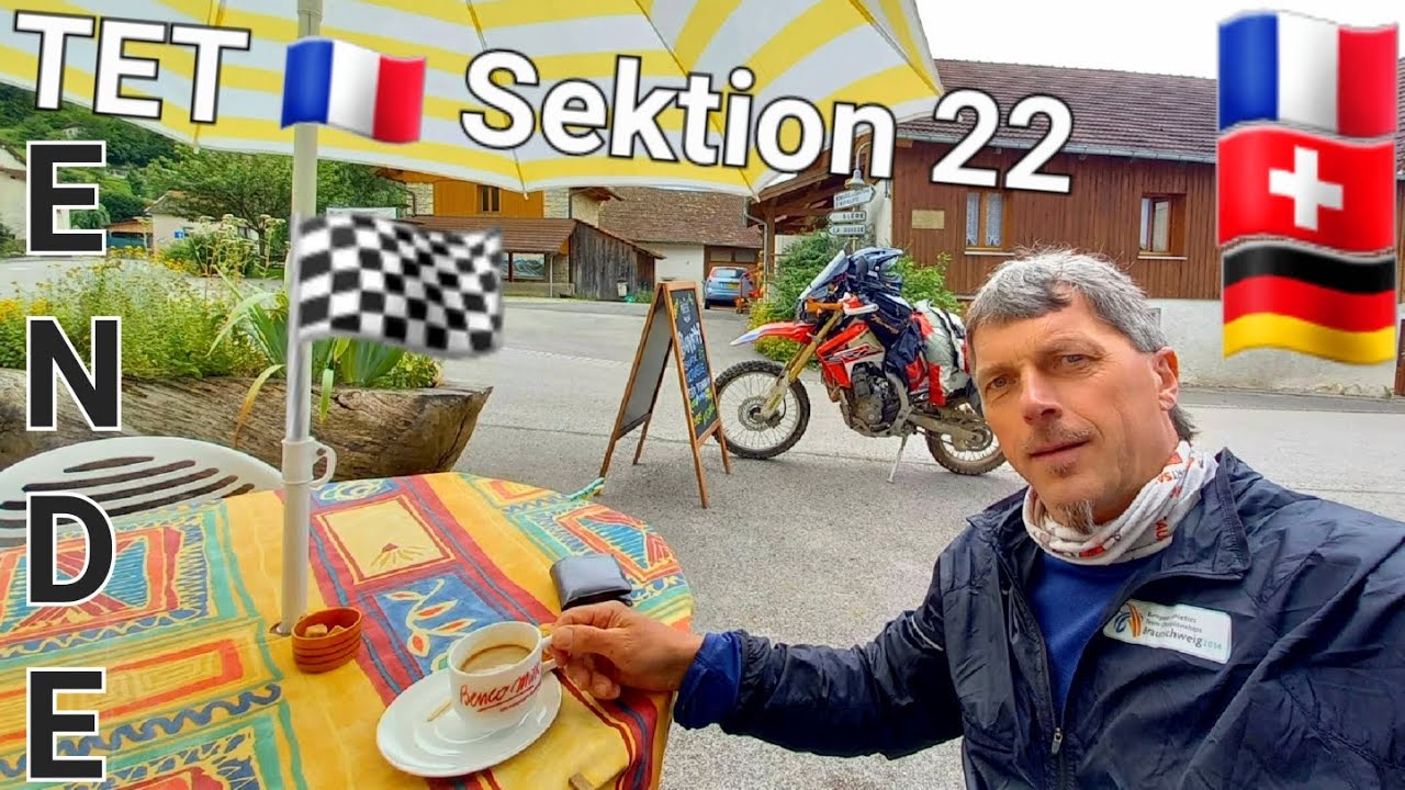 Das Ende der Motorradreise in Frankreich 🇫🇷 TET Sektion 22 Wie kommen wir zurück? #hondacrf250l