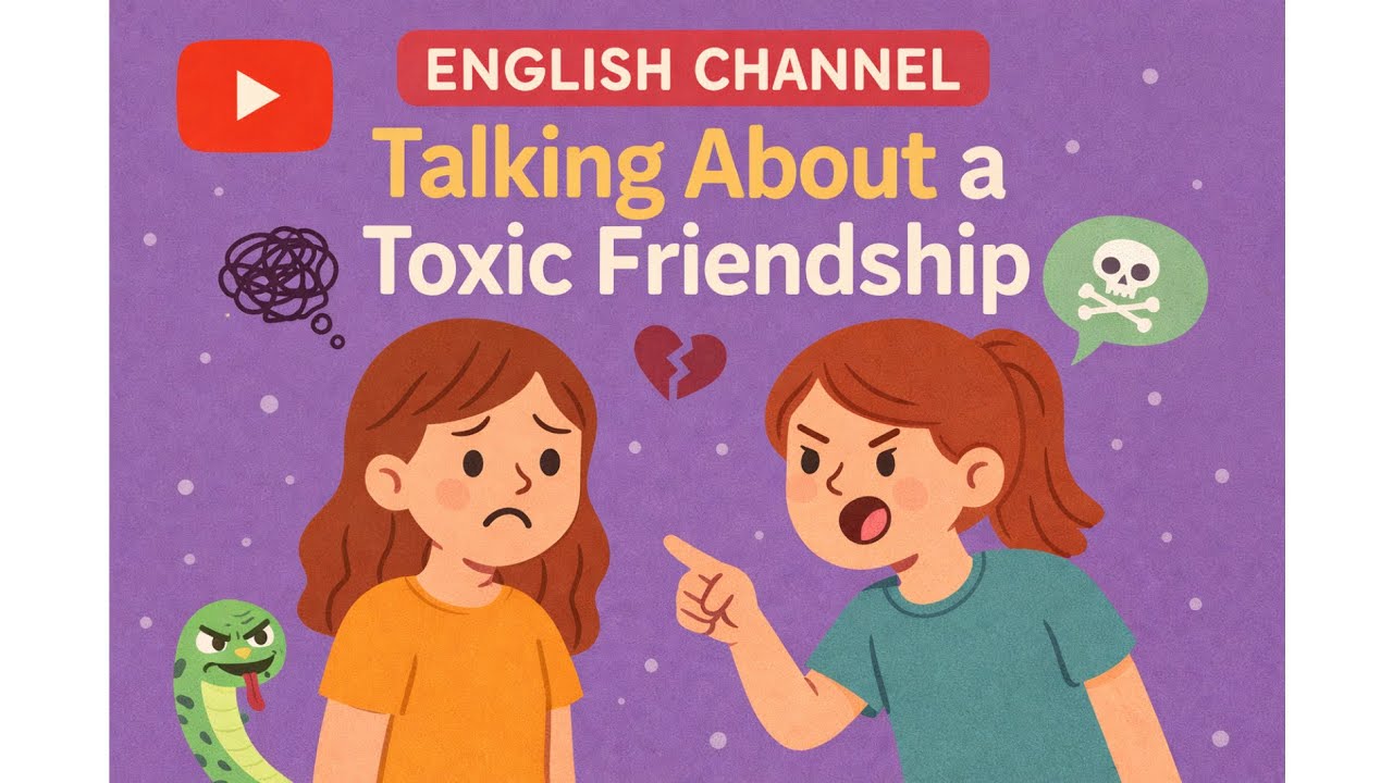 Daily English Conversations | Talking About a Toxic Friendship – Shadowing Exercise 💔💬