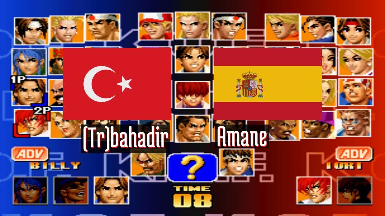 King of Fighters 98 Expert Match - (Tr)bahadir (TR) vs. Amane (ES)