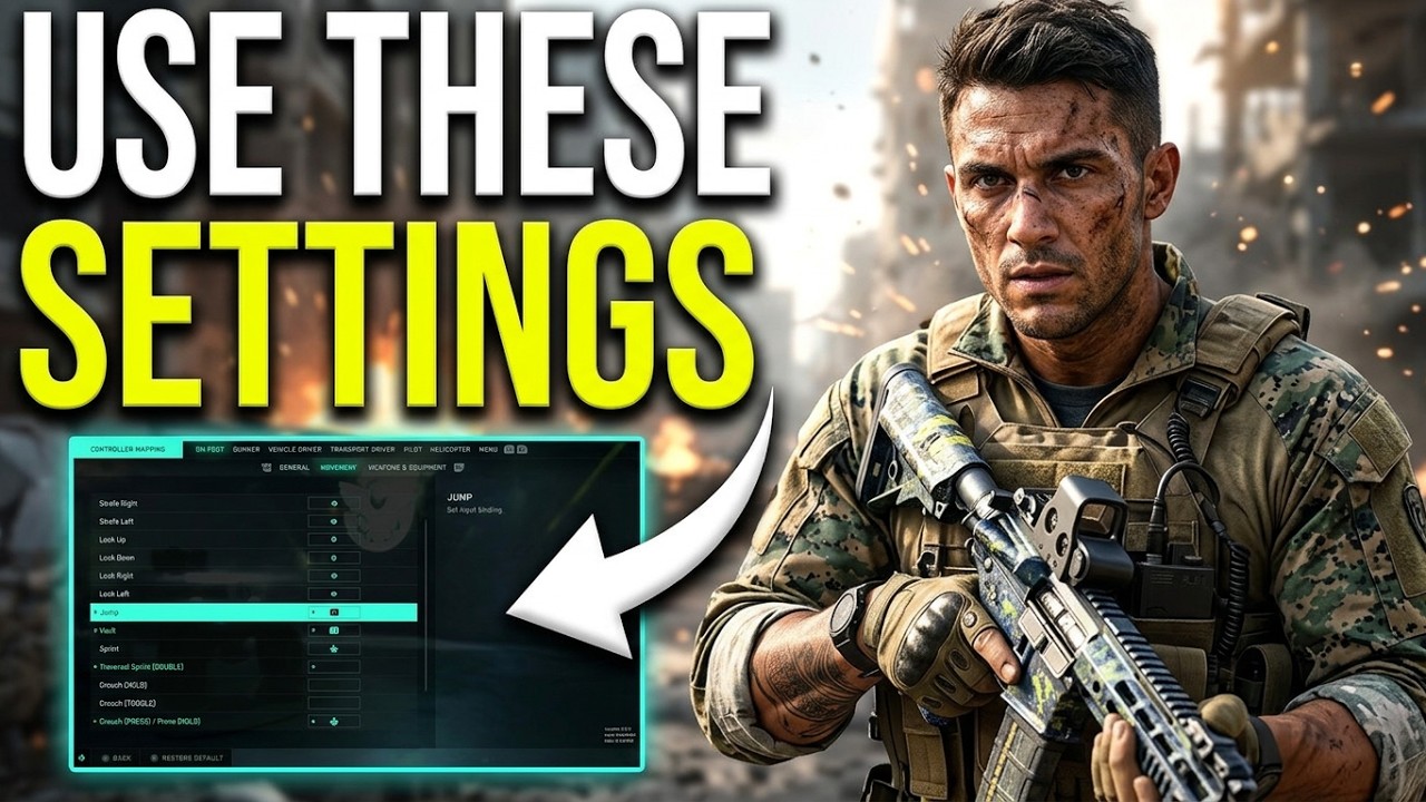 Battlefield 2042 BEST Controller Settings in 2025