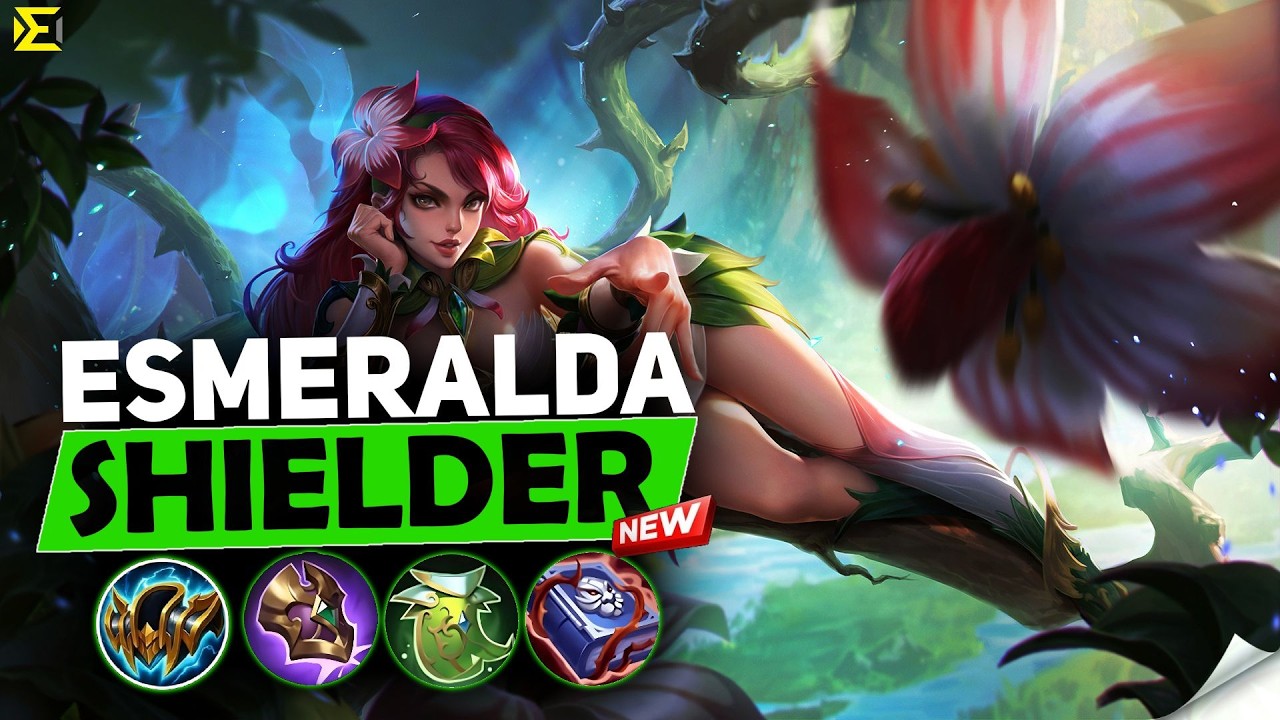 Jako Esmeralda Absorbowałem Tarcze Przeciwnik&oacute;w w Mobile Legends!