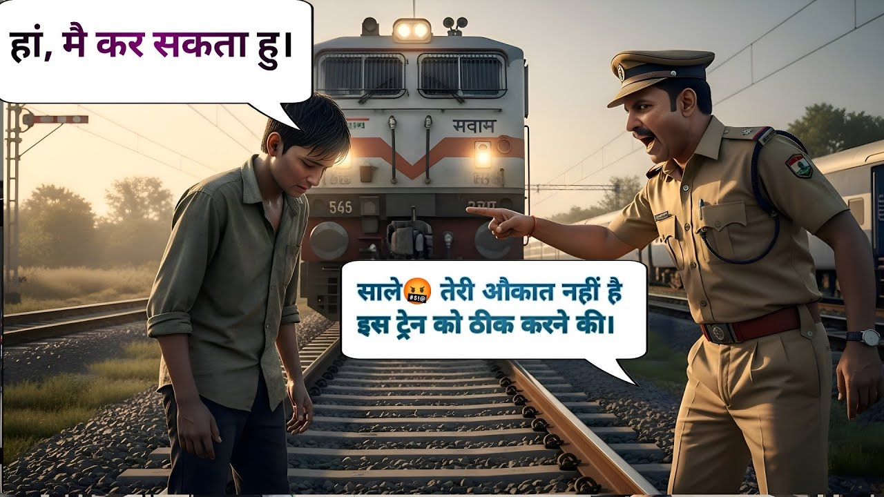 एक गरीब लड़के ने बचाई दो हजार लोगों की जान। ट्रेन का हुआ ब्रेक फेल। कैसे बचे सारे लोग... सच्ची घटना.