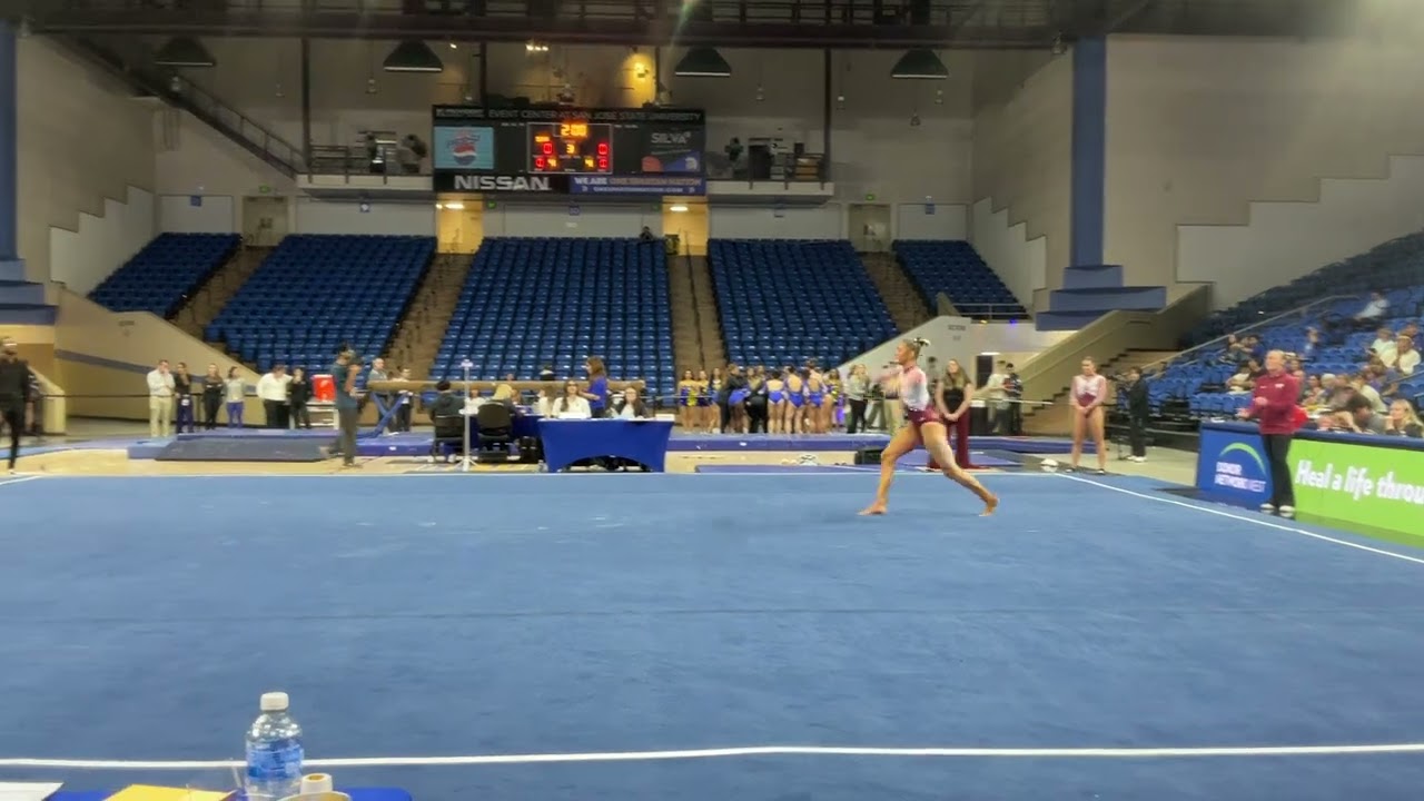 Sophia Isbell Floor (9.875) Away @ SJSU 2/1/26