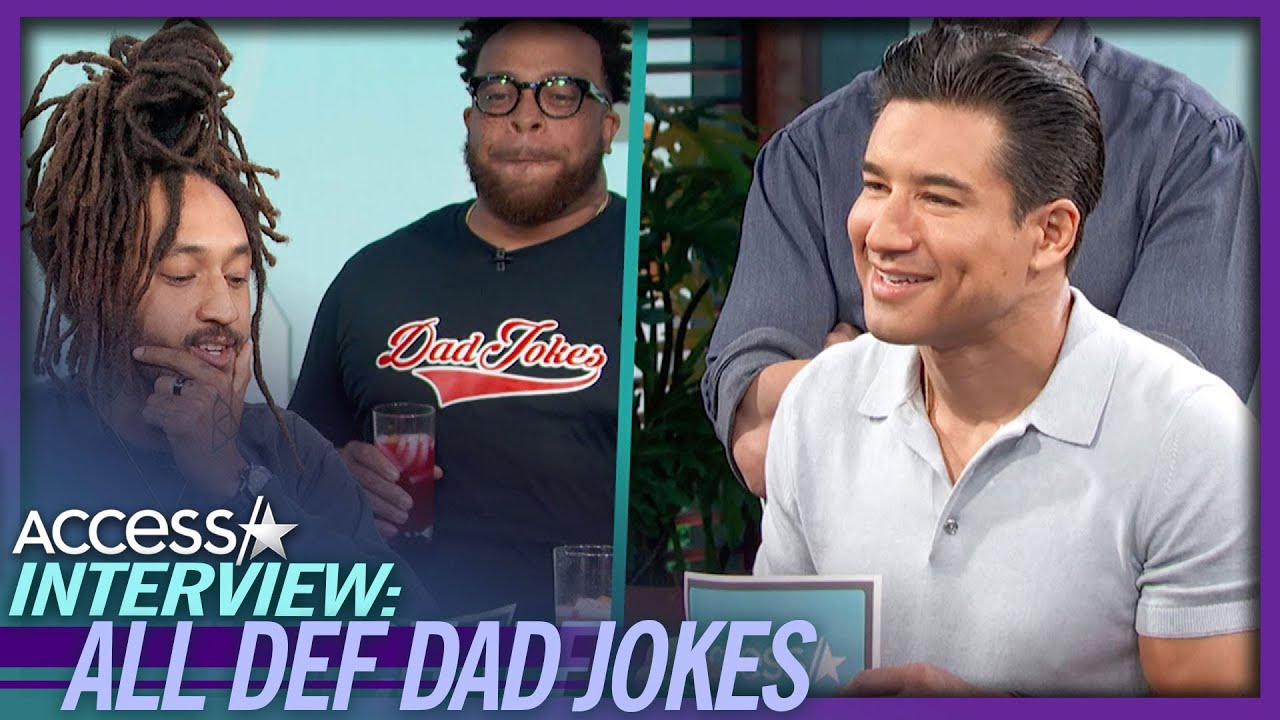 Mario Lopez & Joel McHale Have All Def Dad Jokes Showdown
