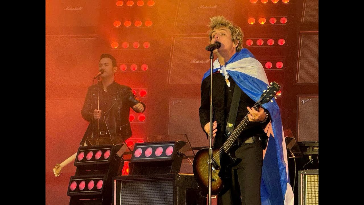 Green Day LIVE Bellahouston Park Glasgow 25/06/2024