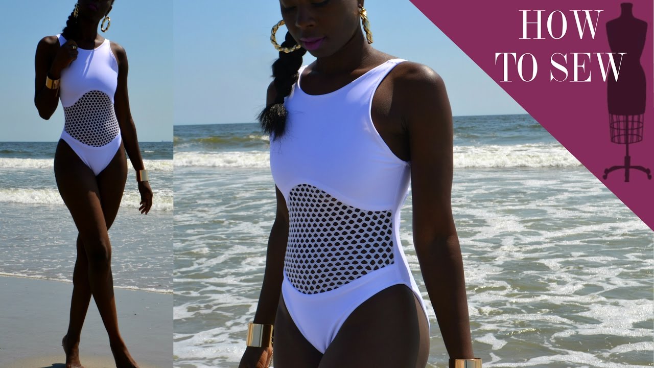How To Sew A One Piece Mesh Bathing Suit