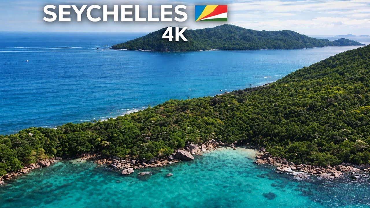 Anse Lazio, Praslin 🇸🇨 | Pure Paradise from Above | 4K Drone Relaxation