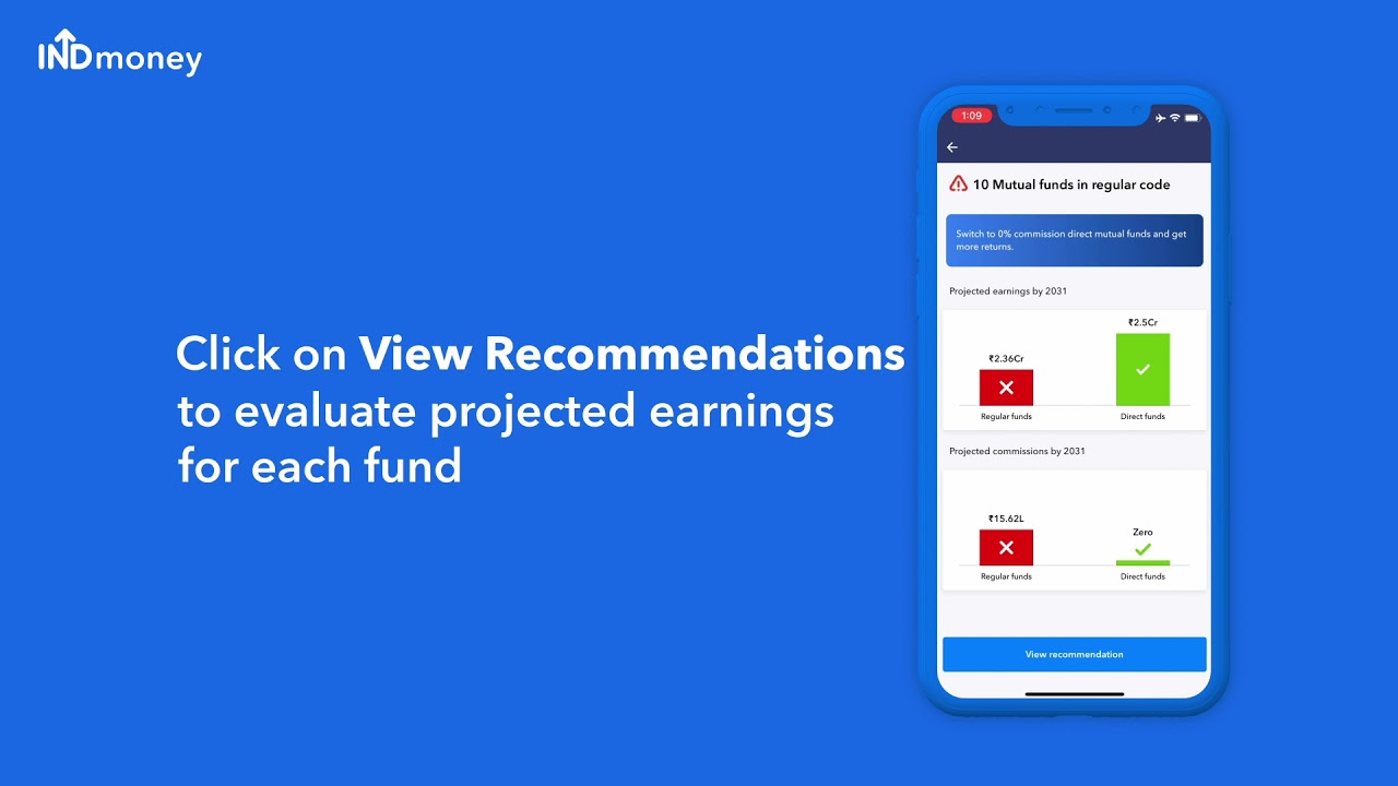 Switch to Zero Commission Direct Mutual Funds from Regular Mutual Funds and Save More| INDmoney