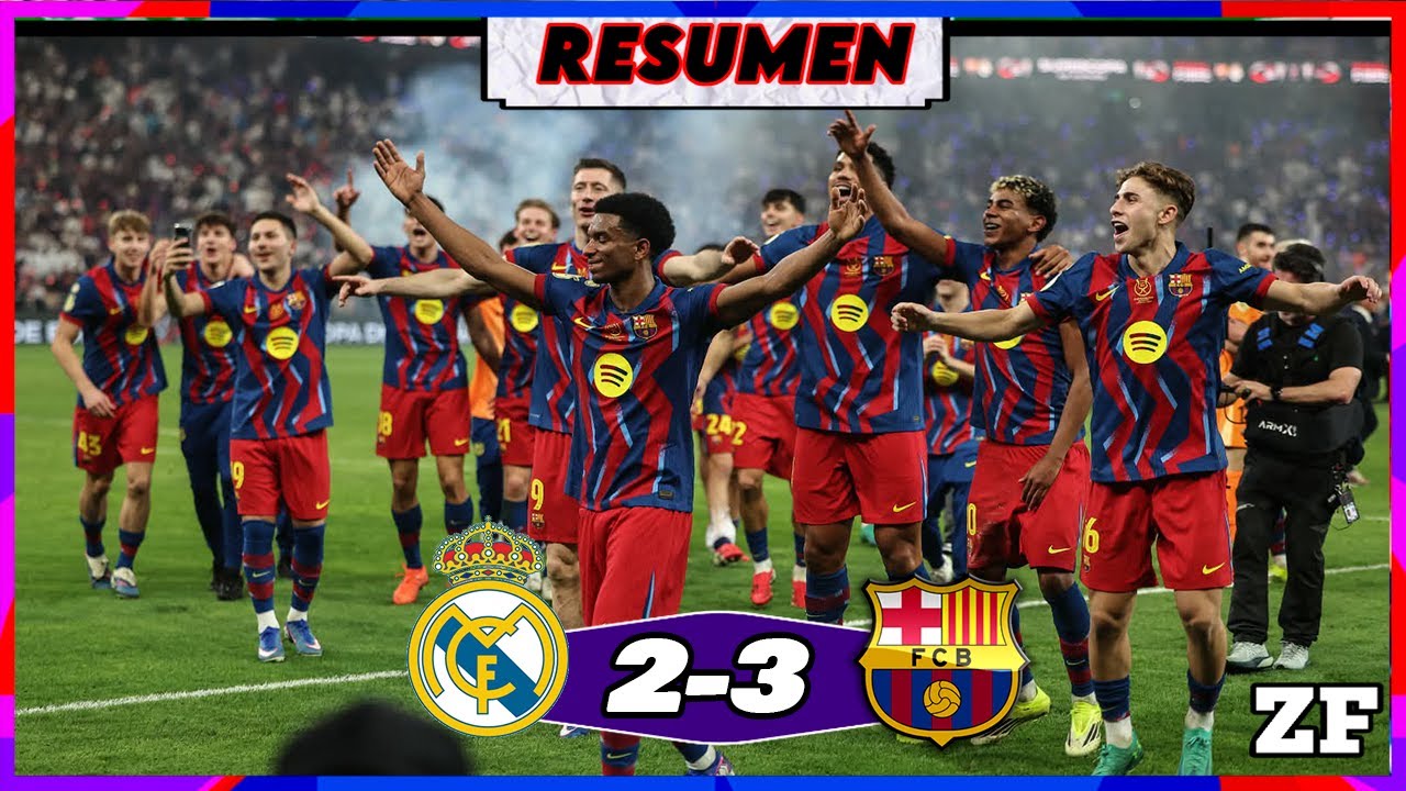 BARCELONA ES CAMPE&Oacute;N DE SUPERCOPA DE ESPA&Ntilde;A 2026 🏆 ZONA FUT