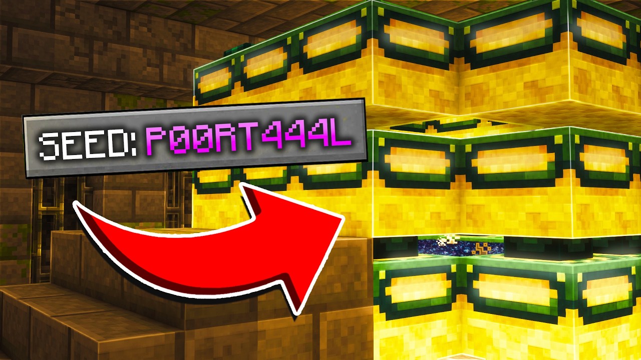 Leteszteltem 14+1 RITKA Minecraft Seedet!