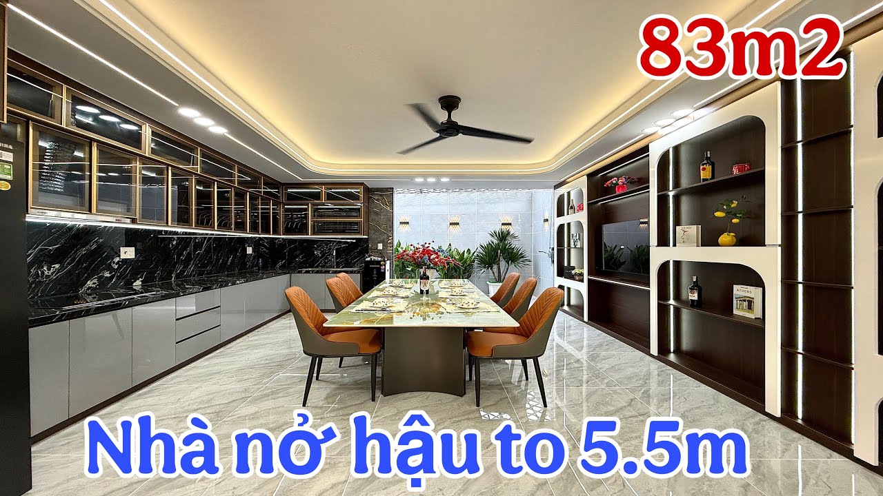 Nhà nở hậu quá to, ngay khu vực sung và sầm uất nhất của Quận 12 cũ, sát bên phần mềm Quang Trung.