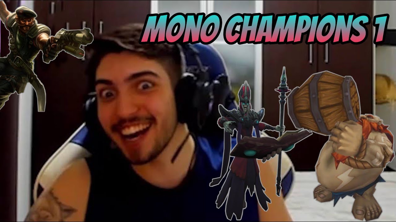 JUKES REAGINDO A COMO OS MONO CHAMPIONS REALMENTE JOGAM LEAGUE OF LEGENDS #1 - BRONZIOCRE