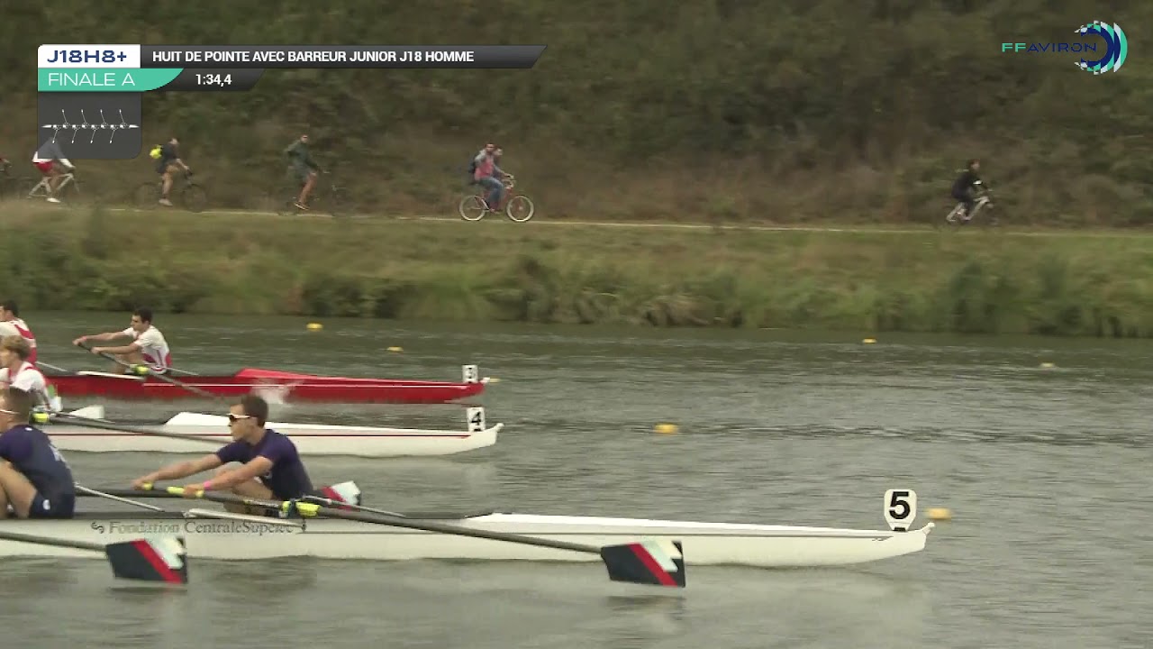 Huit de pointe J18 Homme - Championnats de France Bateaux Longs 2021