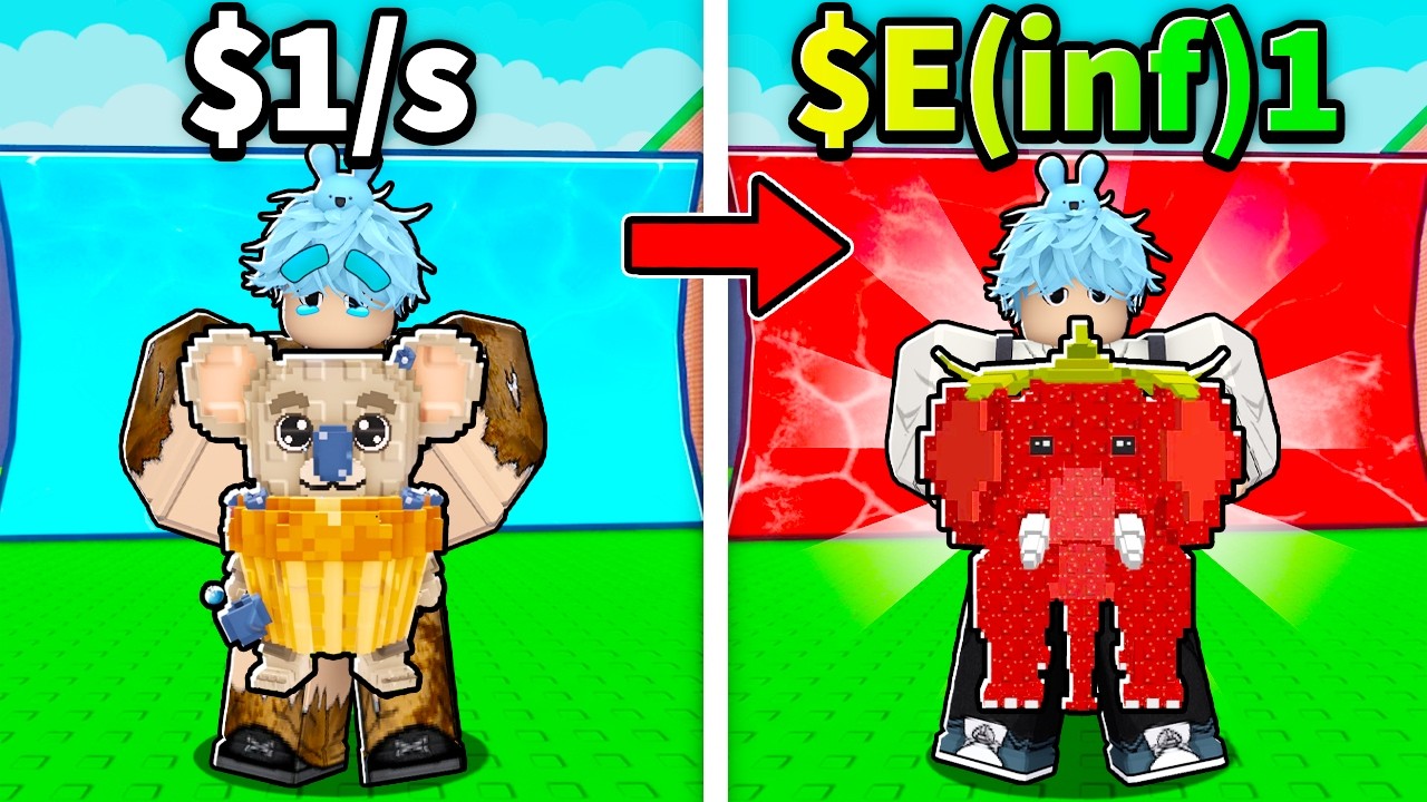 Noxuss Bắt Đầu Lại CHỈ DÙNG ROBUX Trở Thành TỶ PHÚ Trong Escape Tsunami For Brainrot