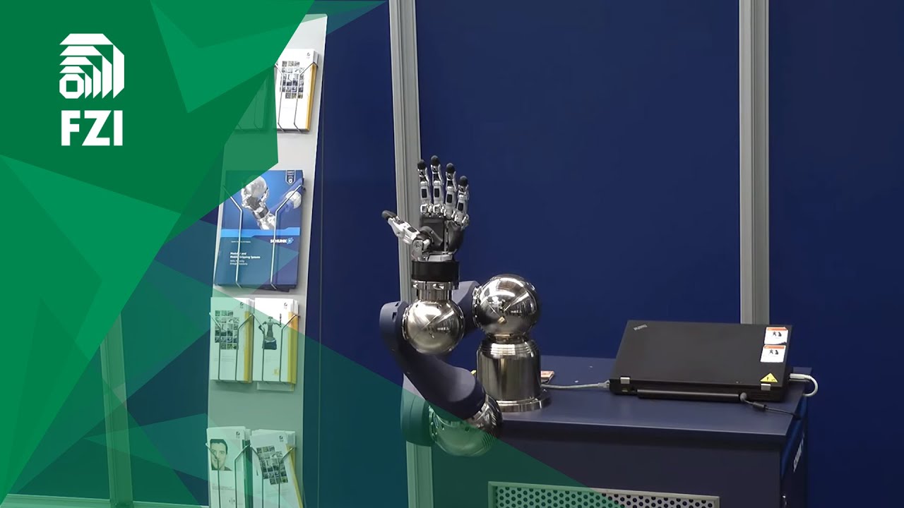 Motion Control of Anthropomorphic Schunk 5-Finger-Hand on Robotic Arm LWA 4P