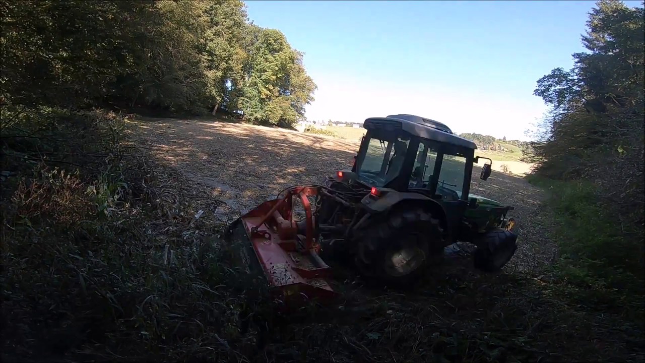 Maisstrohhäckseln mit Deutz Fahr[Timelaps#9]