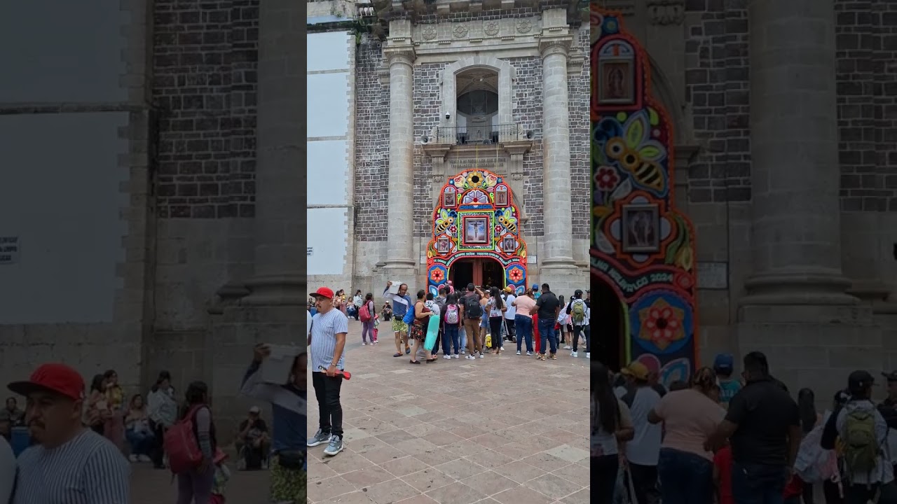 visitando la virgen monumental y el señor de chalma