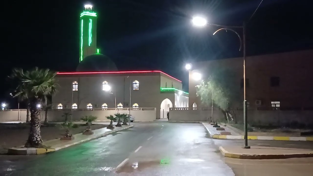 أذان العشاء بصوت الأخ الخلوق بن عامر حفظه الله وفتح عليه. 21 رمضان1447هـ.