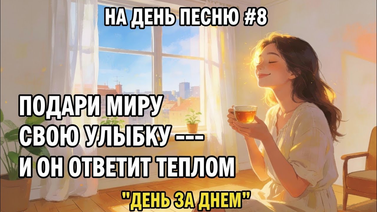 НА ДЕНЬ ПЕСНЮ #8 | Радостная песня-аффирмация про благодарность и добро | 