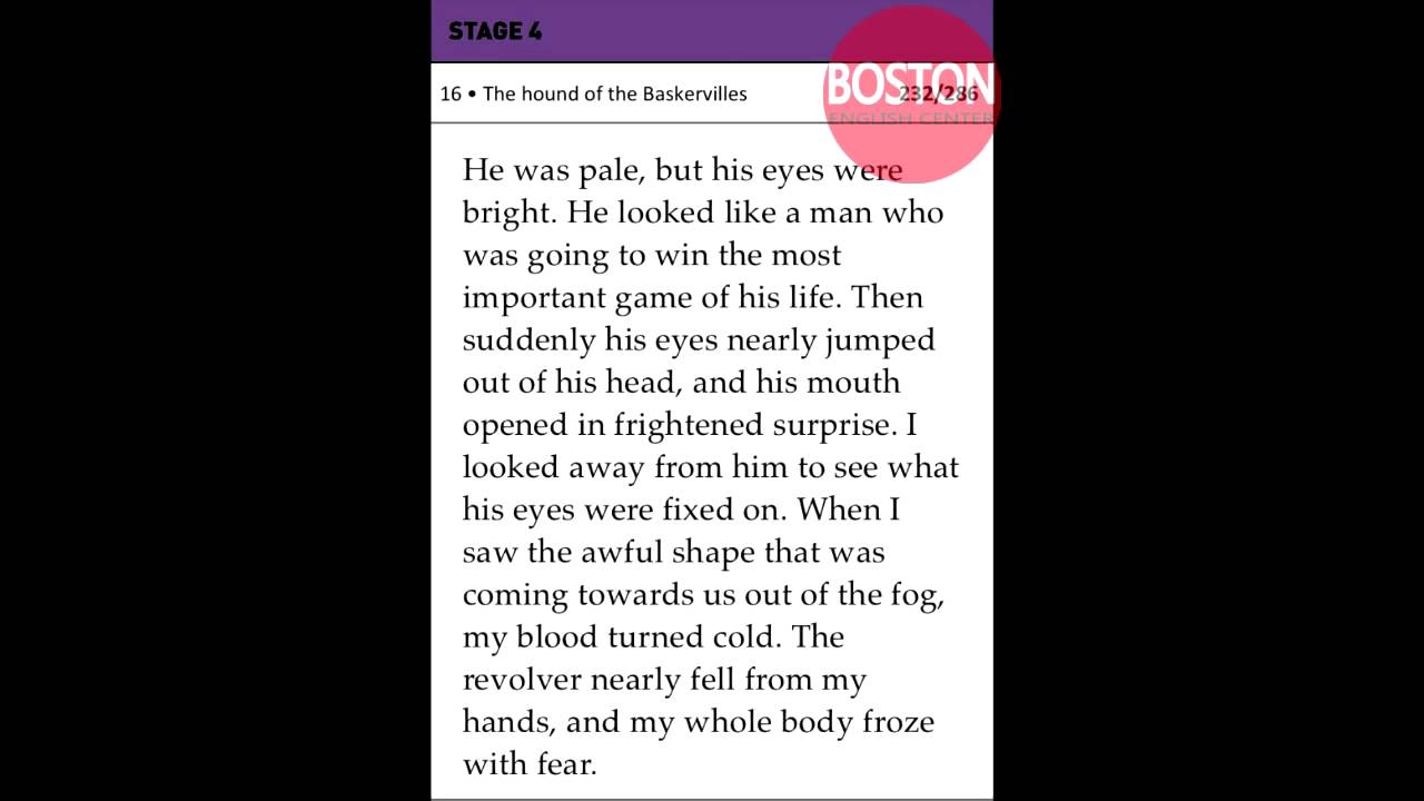 Learn English through stories Sherlock Holmes The Hound of the Baskervilles Level 4