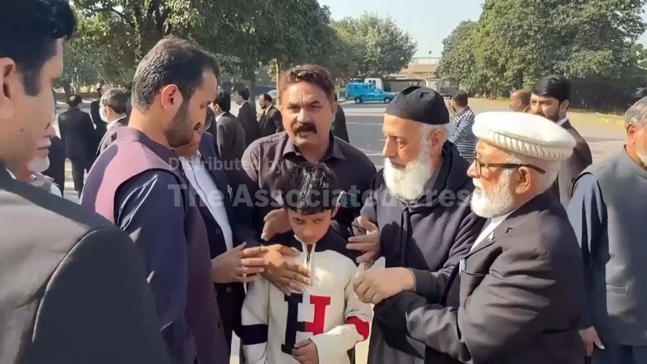Funeral held for lawyer killed in suicide bombing outside an Islamabad court
