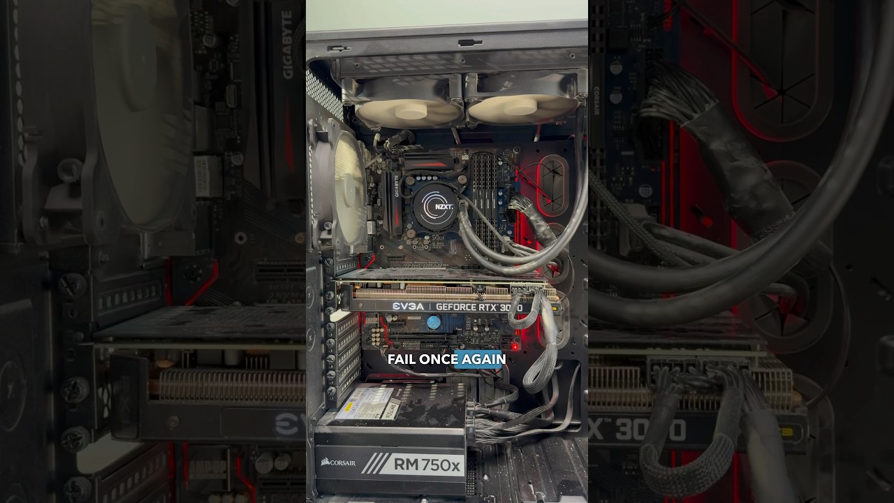 PC Restart Cycle! #gamingpc #pcrepair #techtips #pcbuild #computerrepair #repair #gamingcomputer