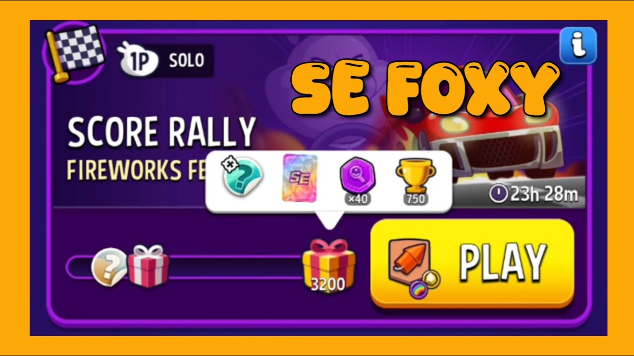 Fireworks festival solo challenge|score rally|match masters