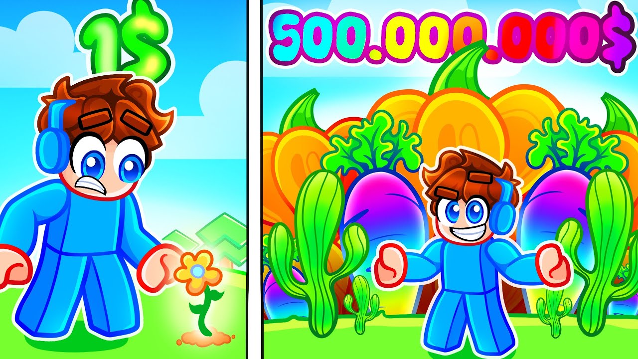 Utrácím 999,999 Kč za NEJVĚTŠÍ ZAHRADU v Robloxu!