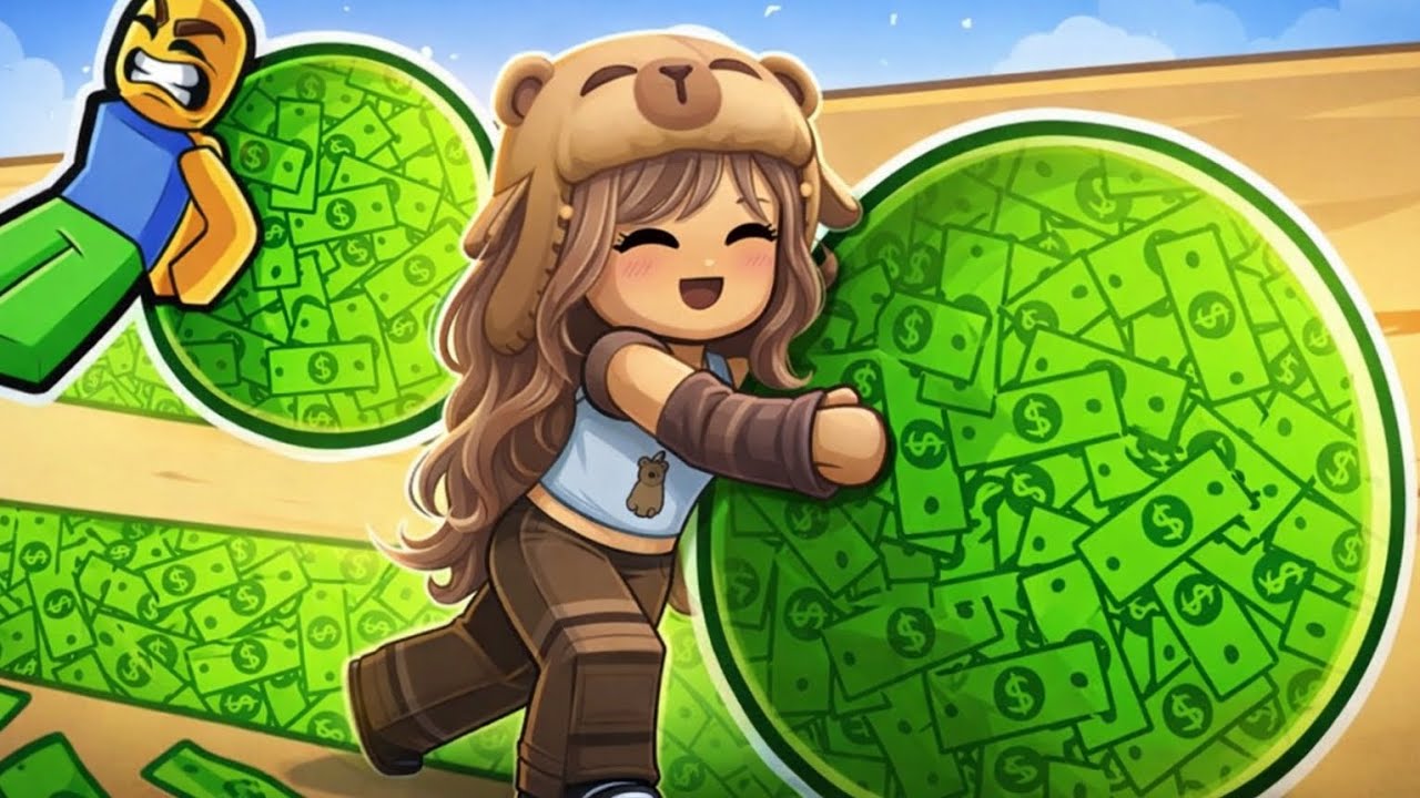 سباق المال في روبلكس 💰 | أغنى لاعب يفوز! Roblox Money Race