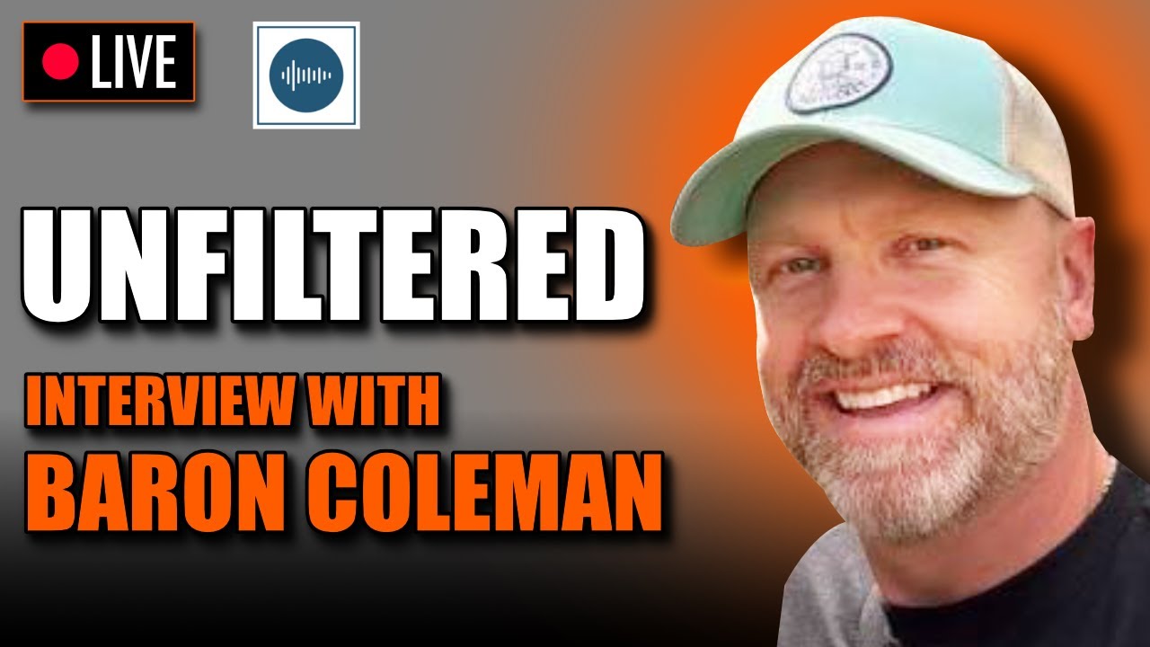EXCLUSIVE: Inside the Mind of Baron Coleman – Fame, Truth, and Podcasting (LIVE @ 2PM CST)