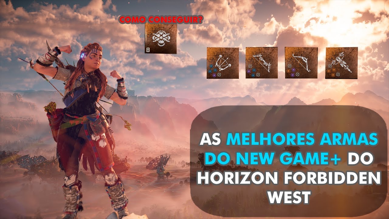 As novas armas do New Game Plus de Horizon Forbidden West