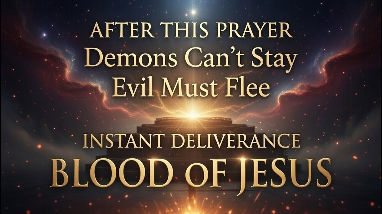 🔴 TOTAL RESTORATION: Pleading the Blood of Jesus Over Your Past & Emotions