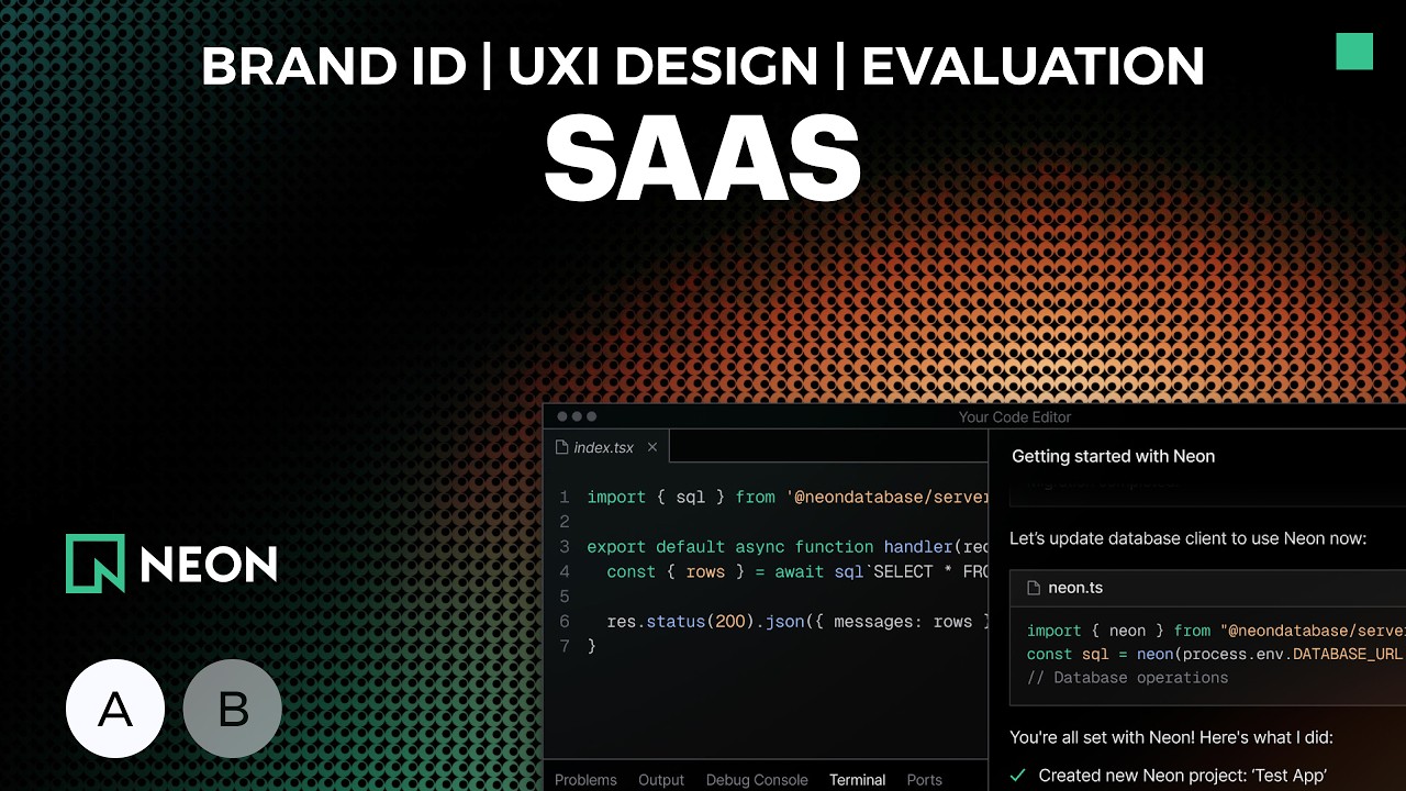 UX/UI & Brand Evaluations (AM): SaaS - Neon