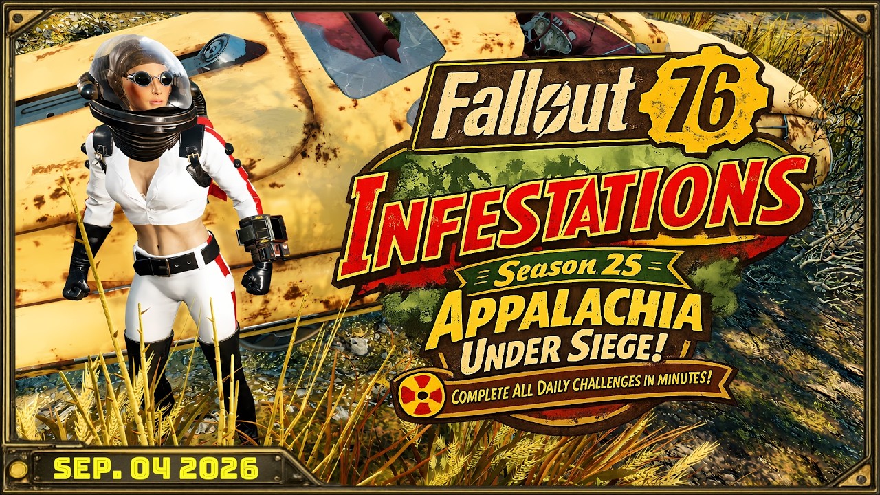 Complete All Daily Challenges in Minutes! Fallout 76 - Friday 04 September 2026