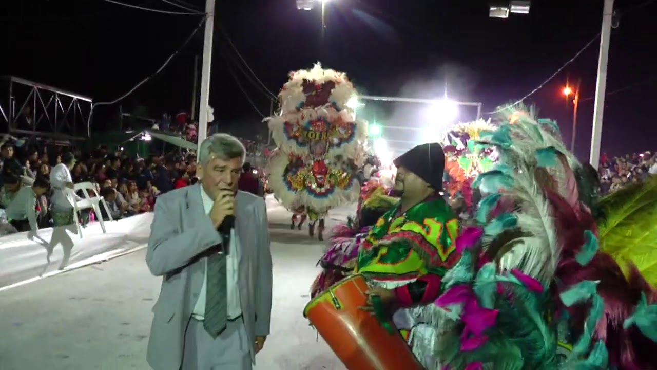 COMPARSA LOS GUERREROS TOYKAS EN LOS CORSO DE LA AVENIDA DEL CARNAVAL 2020