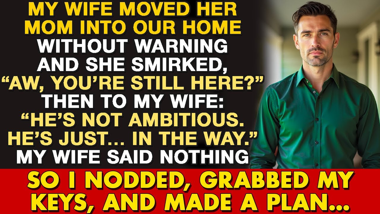 My Wife Moved Her Mother In Behind My Back — Then Told Me to Deal With It or Leave