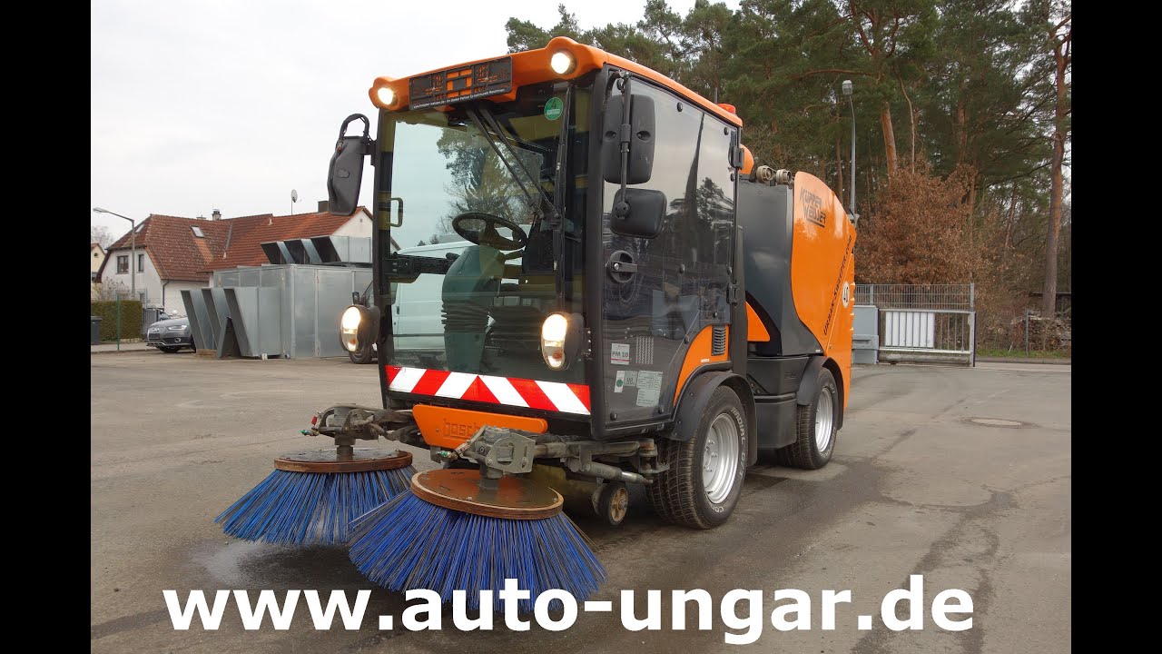 Küpper Weisser Urban Sweeper Boschung S2 Kehrmaschine Sweeper Strassenreiniger www.auto-ungar.de