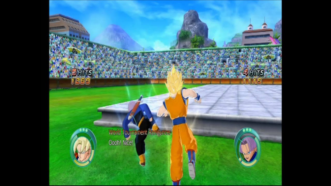 Dragon Ball Raging Blast world tournament