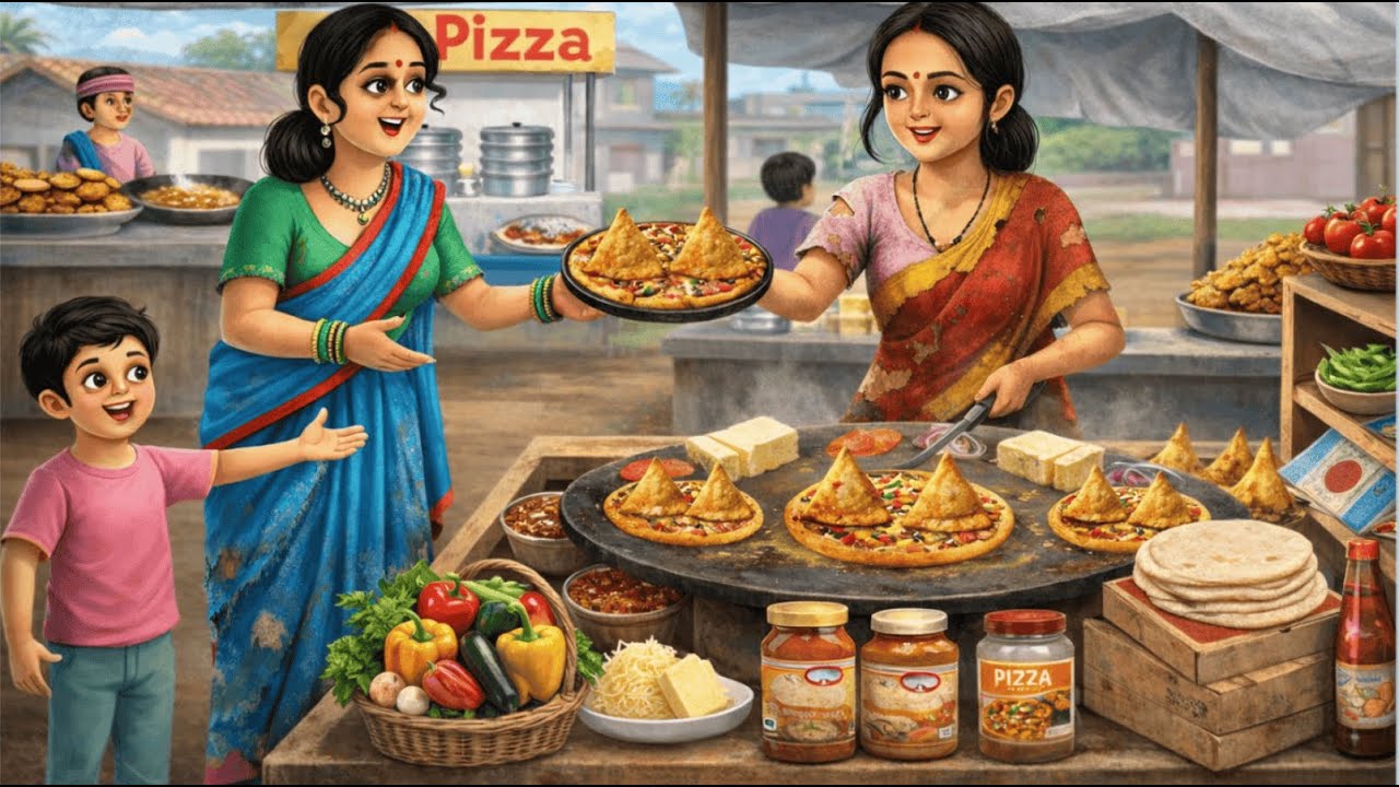 उसने पिज्जा समोसा बेचना शुरू किया आगे जो हुआ वो आपको चौंका देगा! What Happend Next Will Surprise You