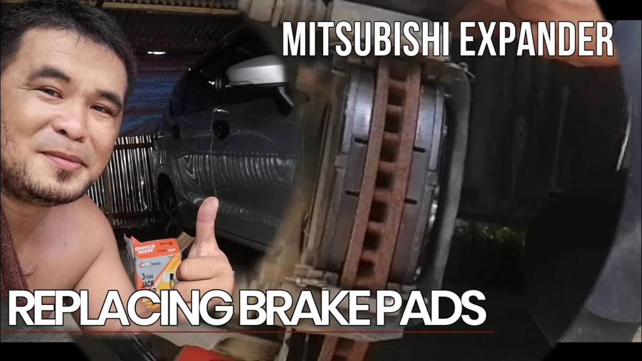 HOW TO REPLACE BRAKE PADS MITSUBISHI EXPANDER