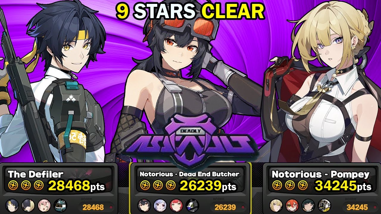 Harumasa, Grace & Evelyn Teams! | Deadly Assault 9 Star Clear | Zenless Zone Zero ZZZ 2.2【ゼンゼロ】
