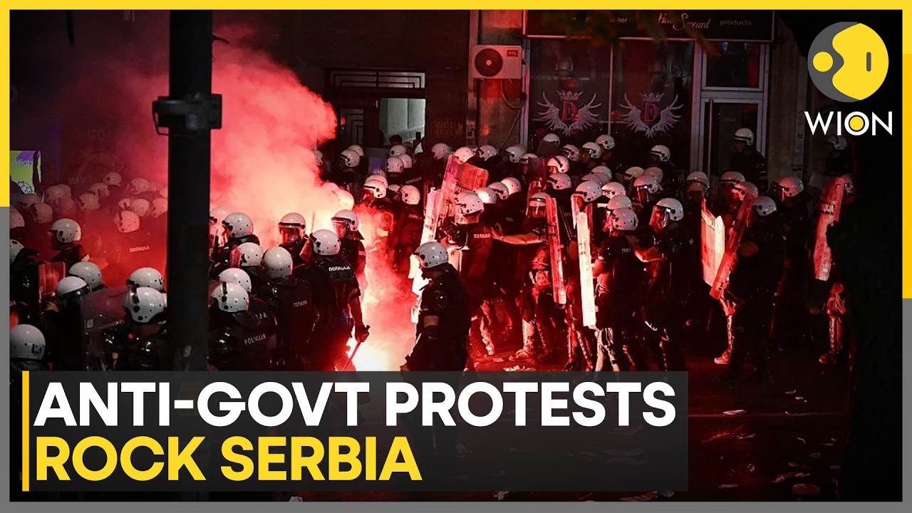 Serbia Protest: Students, Residents Throng Streets of Serbia Amid Continued Political Tensions |WION