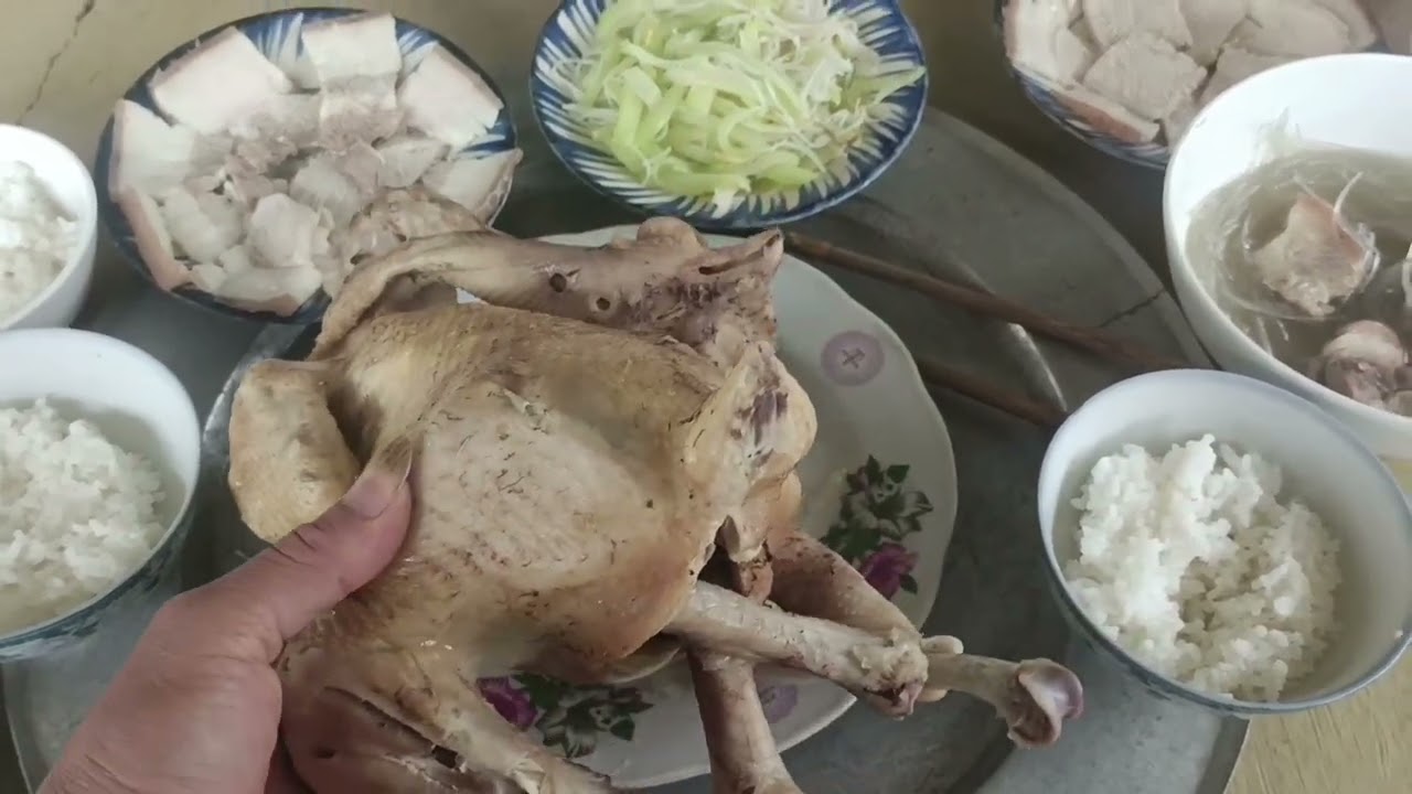 Gà luộc thịt luộc và cái kết 