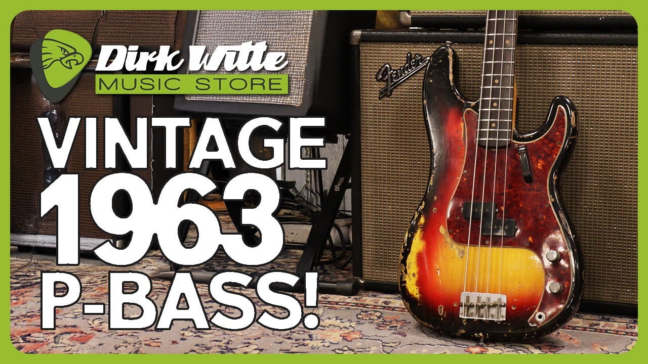Dirk Witte | Vintage 1963 Fender Precision Bass