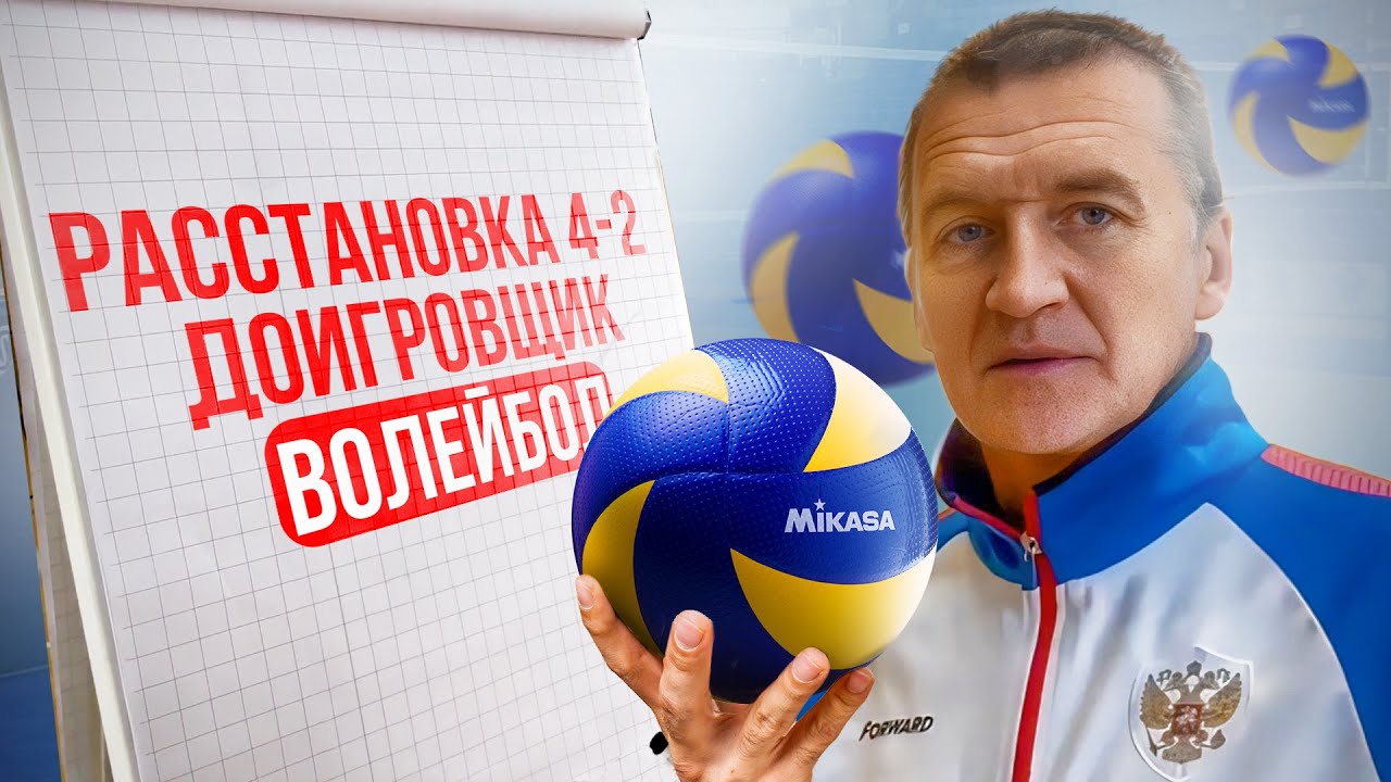 ДЕЙСТВИЯ ДОИГРОВЩИКА в Волейболе! Расстановка 4-2