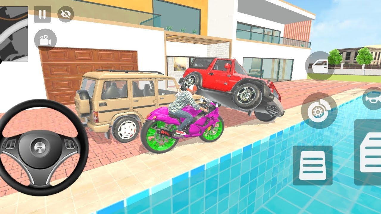 💥Modified Police Car 🚨 Gangster 💥Life in Indian Streets | 🔥Open WorldGame game for android #video 