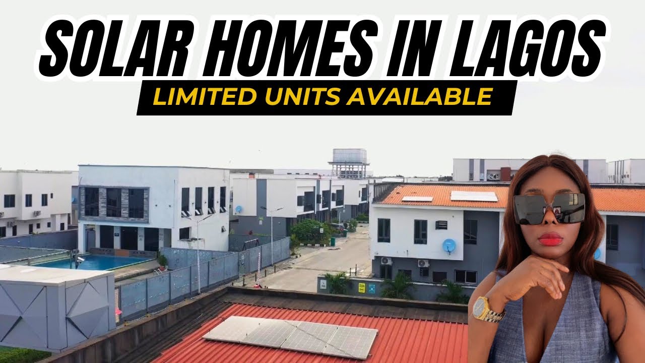HOUSES FOR SALE INSIDE A FULLY SOLAR POWERED ESTATE BEHIND LAGOS BUSINESS SCHOOL IN AJAH LAGOS 