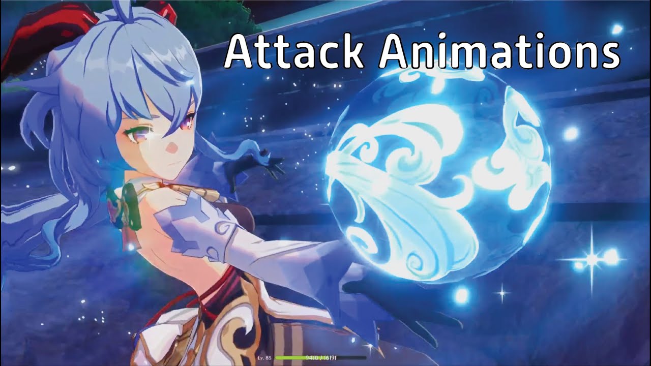 Genshin Impact: All Bow Users Attack Animations and Skills (as of 1.2 update)