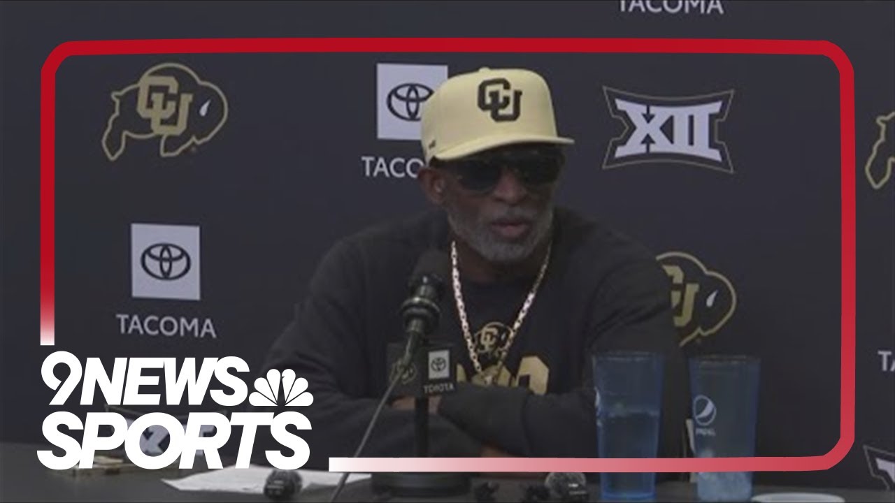Deion Sanders news conference as CU prepares for Cincinnati
