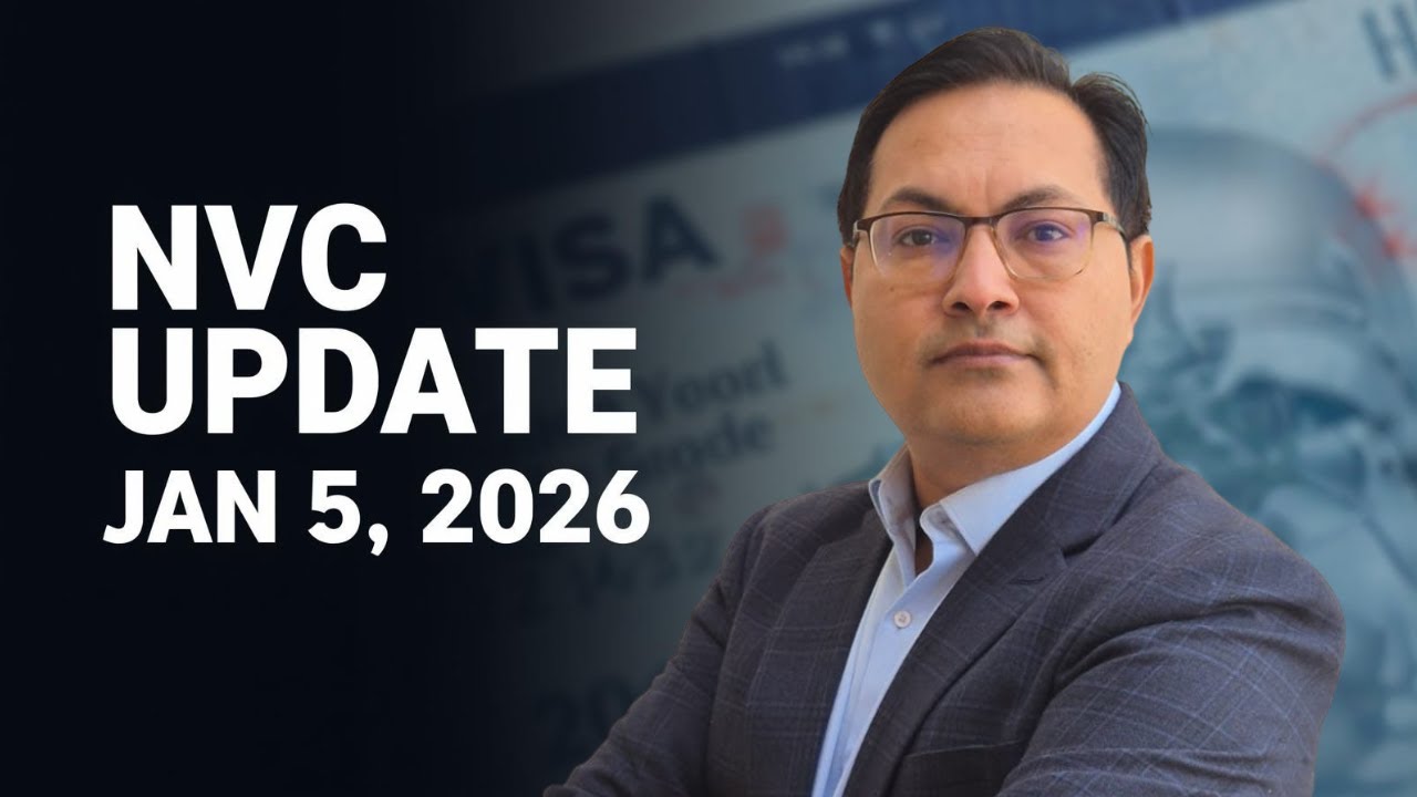 NVC Processing Time Jan 5, 2026 | Case Creation, Review & Interview #visabulletin2026